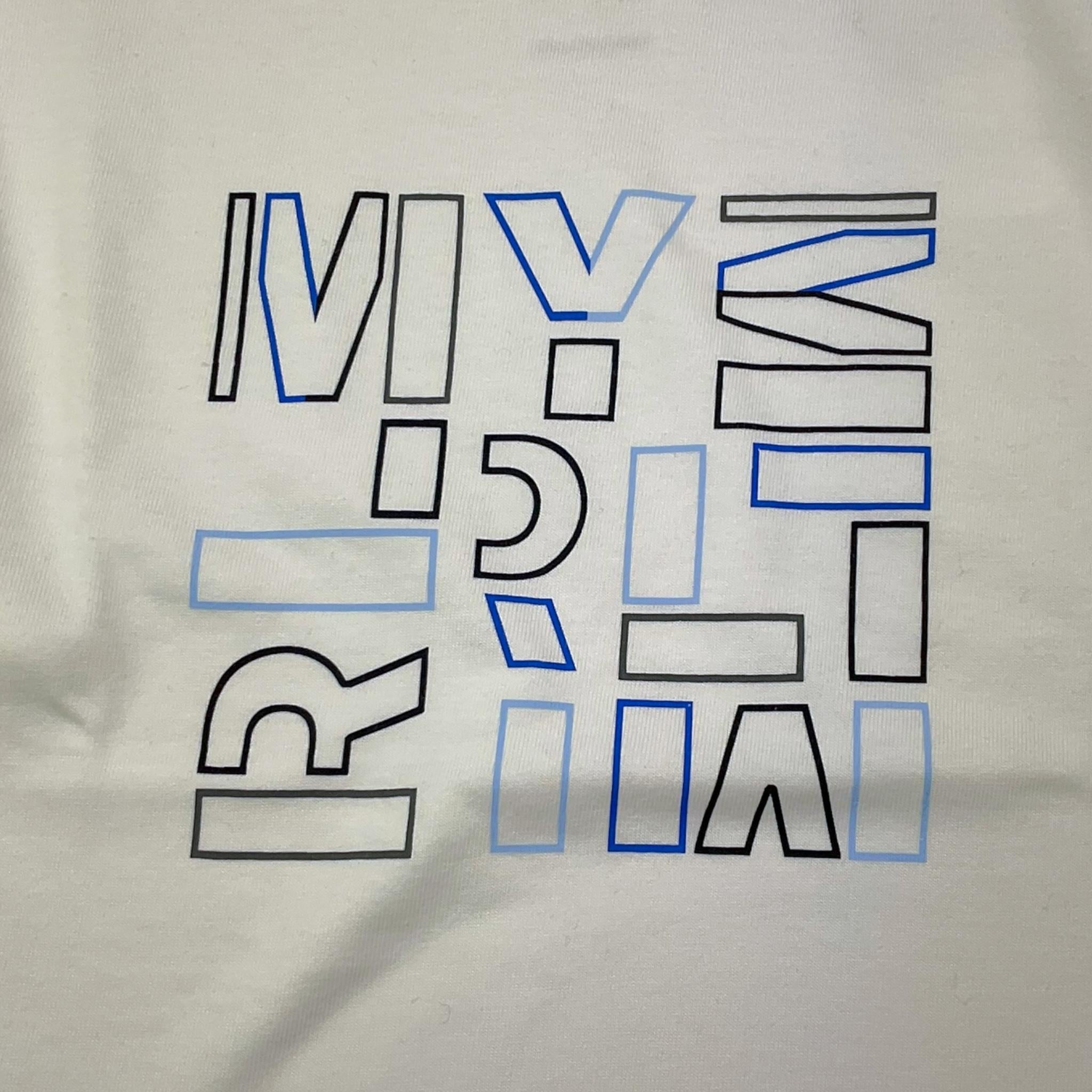 MAYORAL shirt girocollo tinta unita con stampa Bianco per Bambino 173 BIANCO MAYORAL