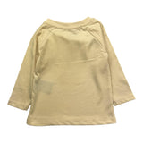 TRUSSARDI shirt girocollo tinta unita con stampa logo Beige per Neonato TIA25173TS BEIGE TRUSSARDI