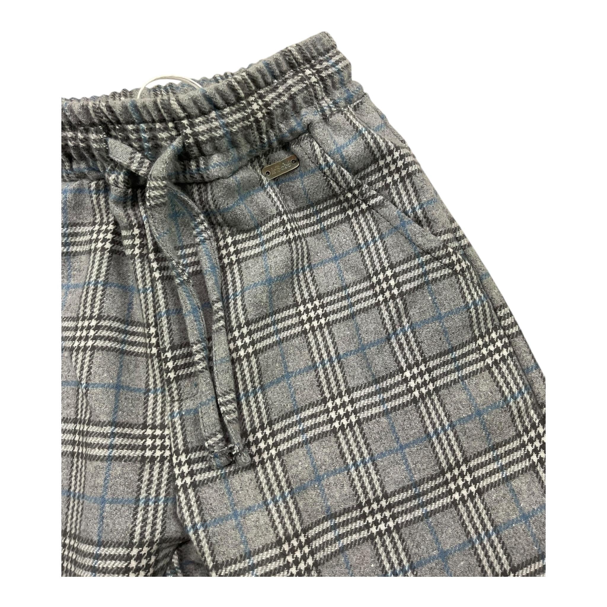 LE BEBE' pantalone tinta unita con fantasia Grigio per Neonato LBB5207 GRIGIO LE BEBE'