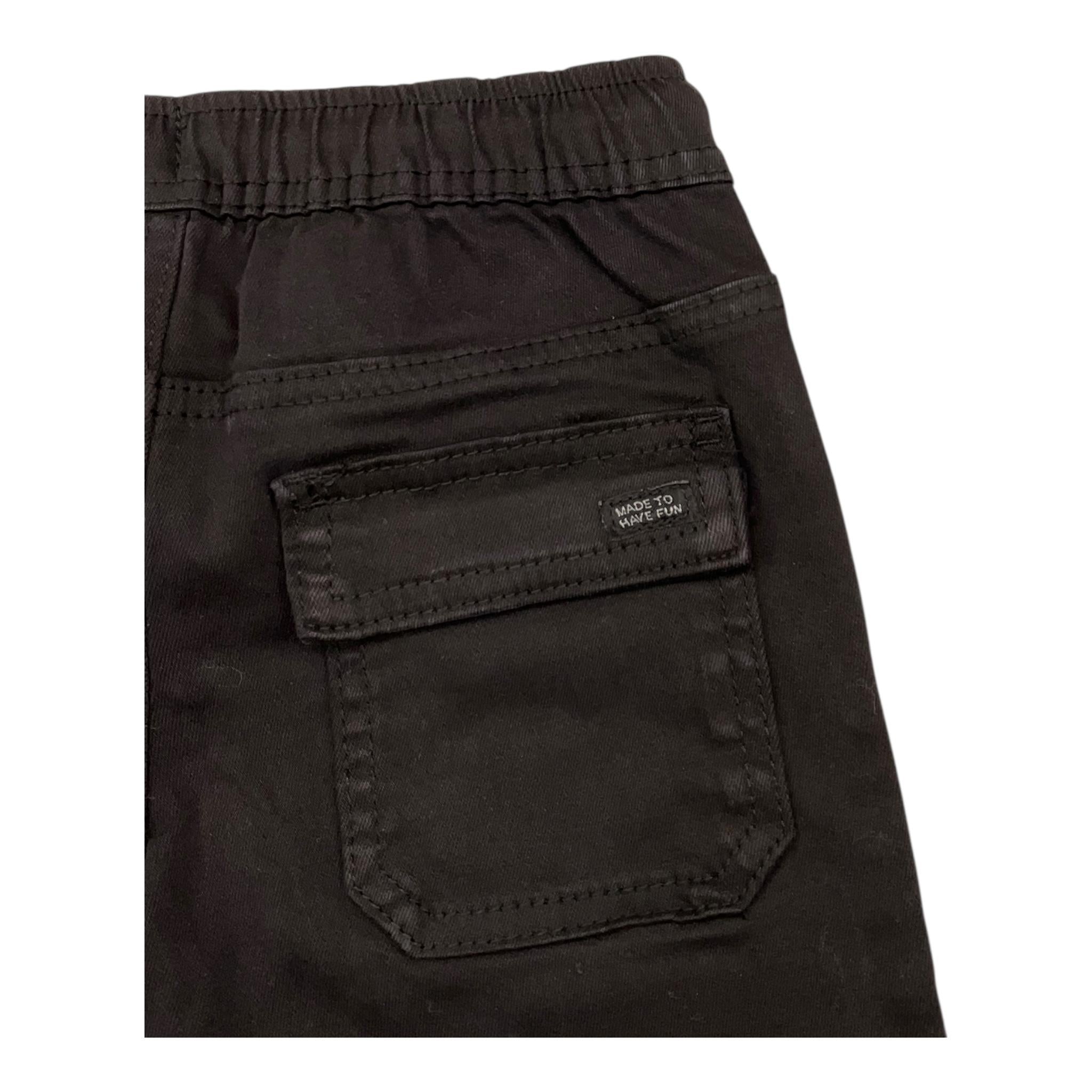 MAYORAL pantalone tinta unita con elastico in vita Nero per Bambino 4536X NERO MAYORAL