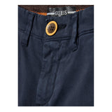 GUESS pantalone tinta unita con girovita regolabile Blu per Bambino L1BB03WDD52 BLU GUESS