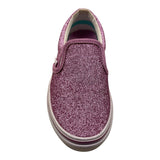VANS sneakers tinta unita glitterata Rosa per Bambina VN0A4U1S31P1 ROSA VANS