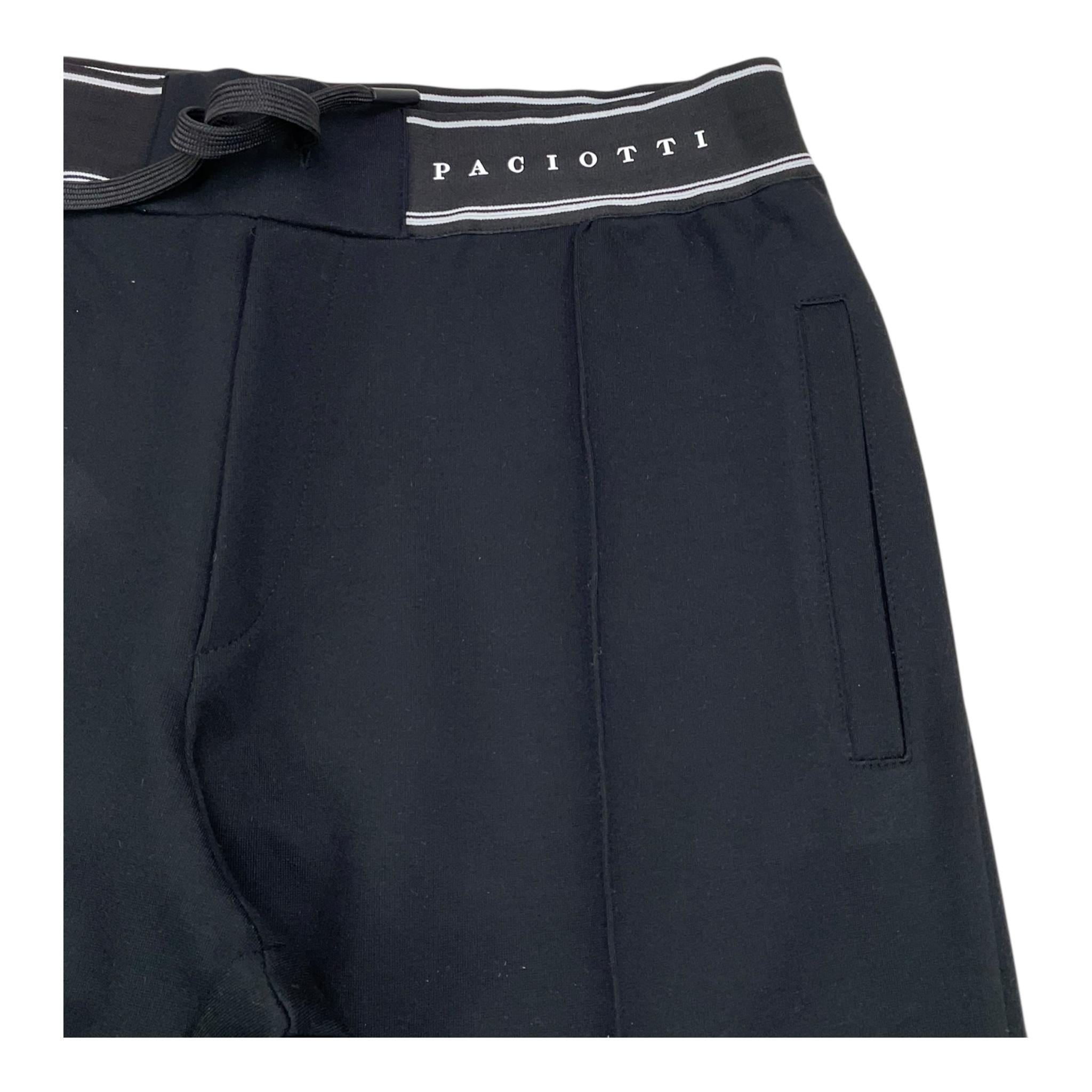 CESARE PACIOTTI pantalone tuta tinta unita con elastico in vita Nero per Bambino PFP5350J NERO CESARE PACIOTTI
