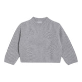 IL GUFO maglia mezzo collo tinta unita Grigio per Bambina A24MA454EM220J GRIGIO IL GUFO