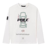 NUKUTAVAKE shirt girocollo tinta unita con stampa Bianco per Bambino 7087 BIANCO NUKUTAVAKE