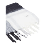 LIU JO sciarpa bicolore con frange Bianco/nero per Bambina GF4227 BIANCO/NERO LIU JO