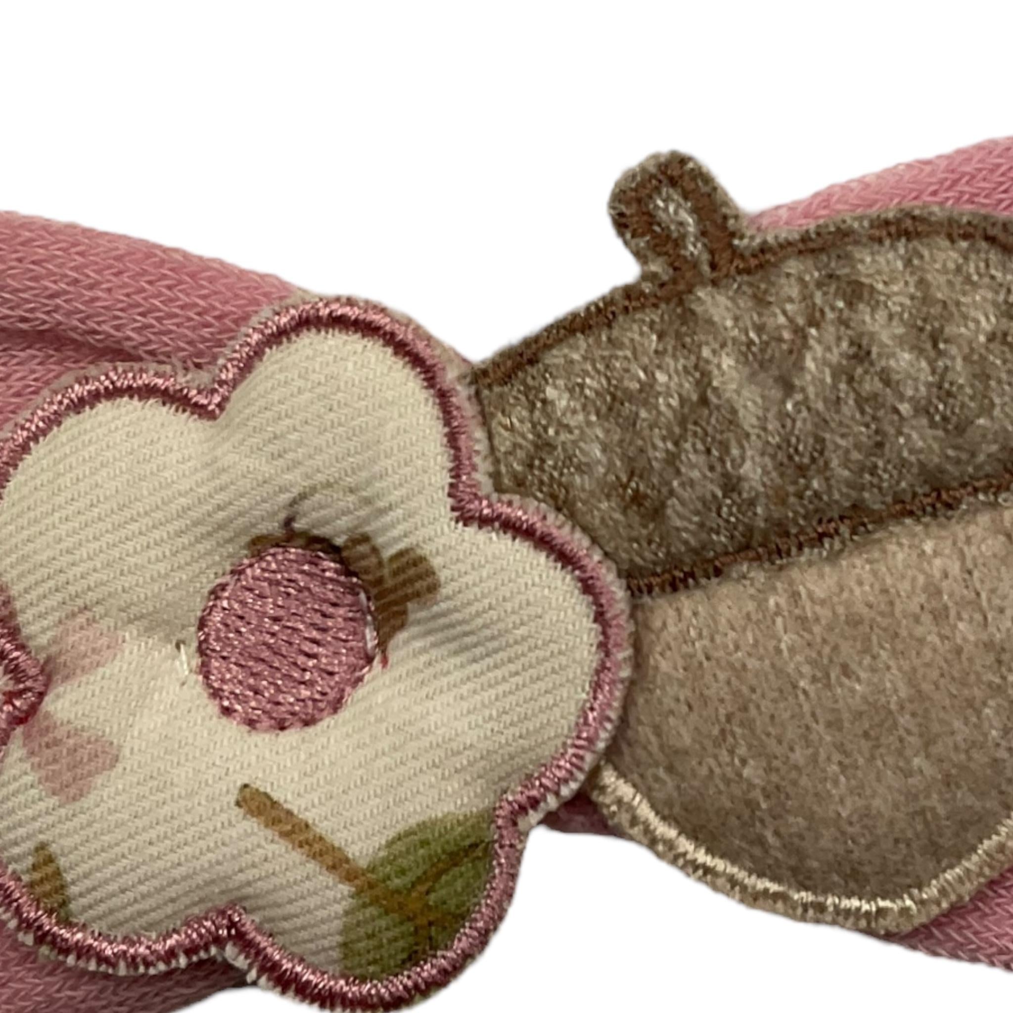 NINNAOH tutina tinta unita con applicazioni Rosa per Neonata I2499FA ROSA NINNAOH