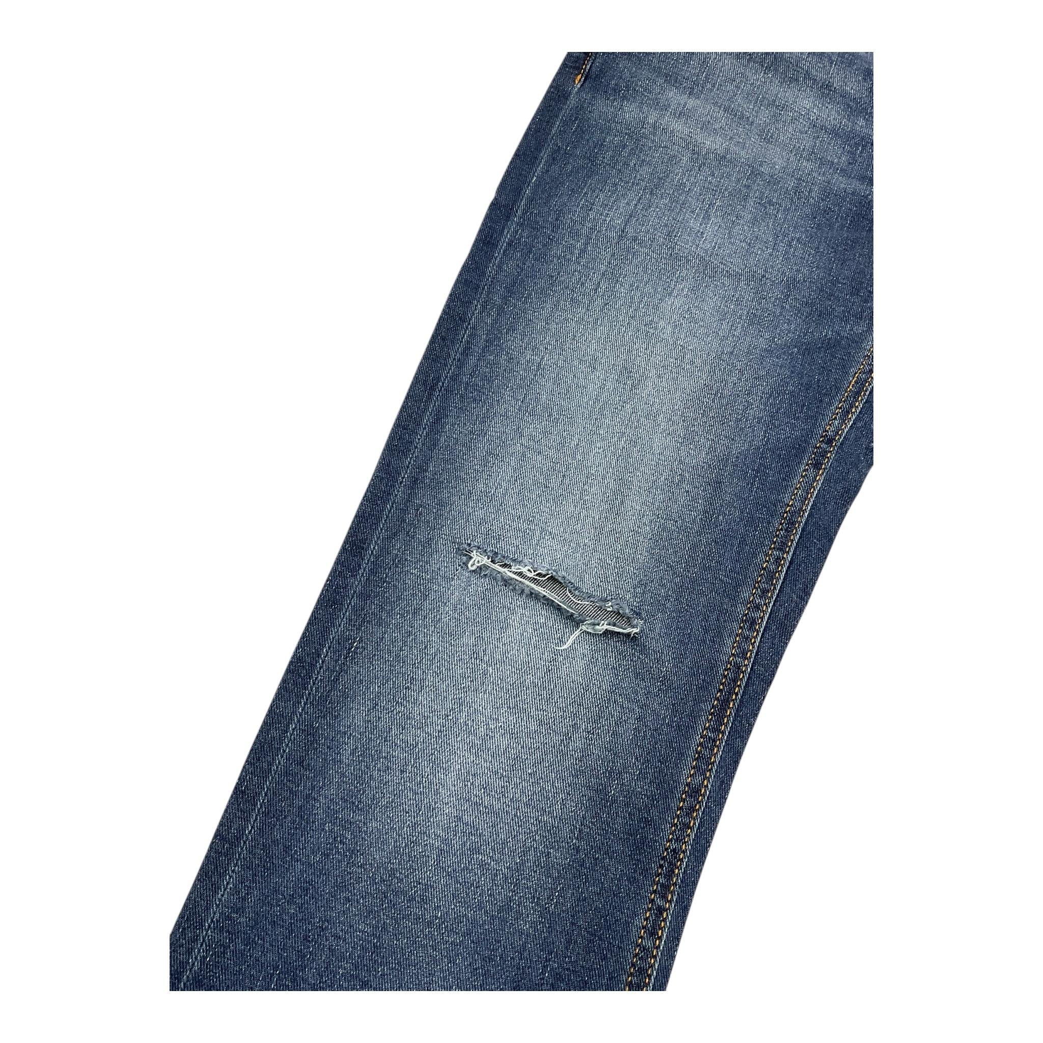 DONDUP jeans tinta unita modello zampa Blu per Bambina DFPA023 BLU DONDUP