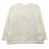 MAYORAL shirt girocollo tinta unita con stampa Bianco per Bambino 4054J BIANCO MAYORAL