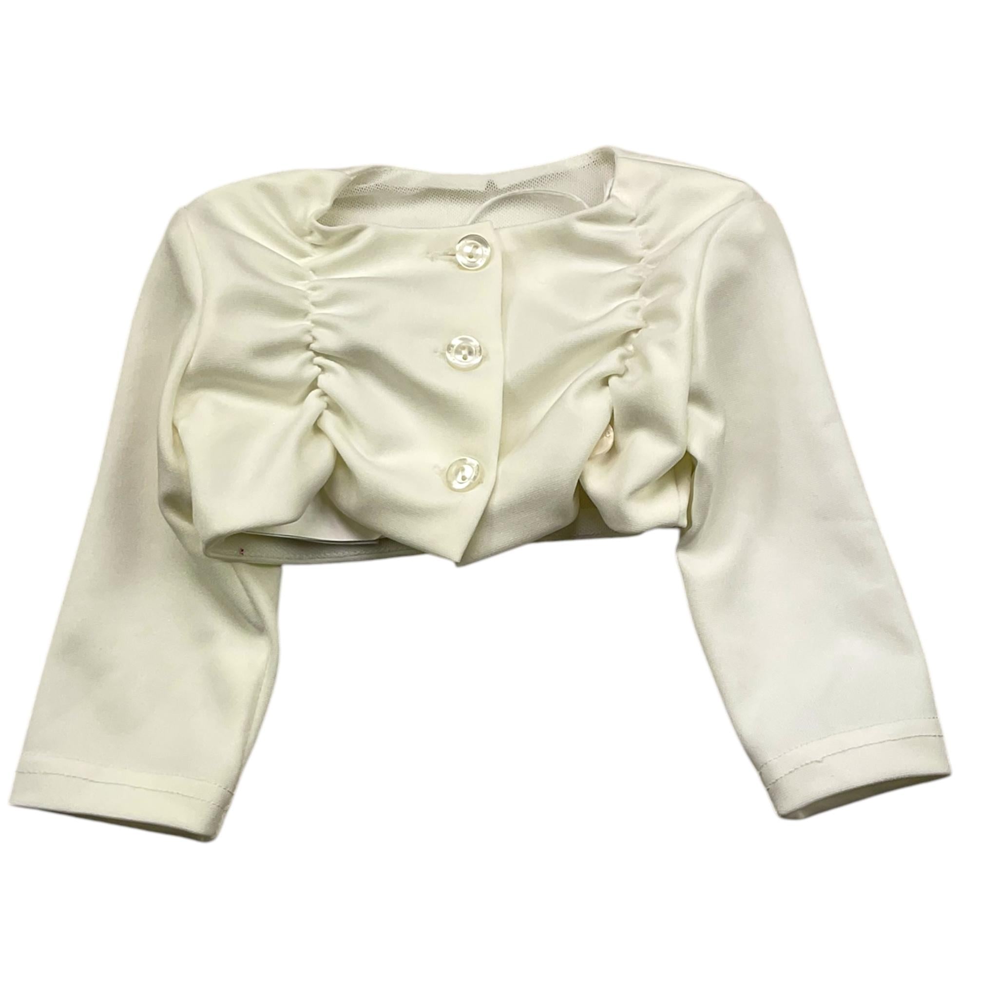 LE BEBE' coprispalle tinta unita Panna per Neonata LBG6186 PANNA LE BEBE'