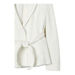 TWINSET giacca tinta unita con cintura Bianco per Bambina 242GJ2046 BIANCO TWINSET