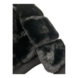 FUN & FUN pelliccia tinta unita con zip Nero per Bambina FJJK00096 NERO FUN & FUN