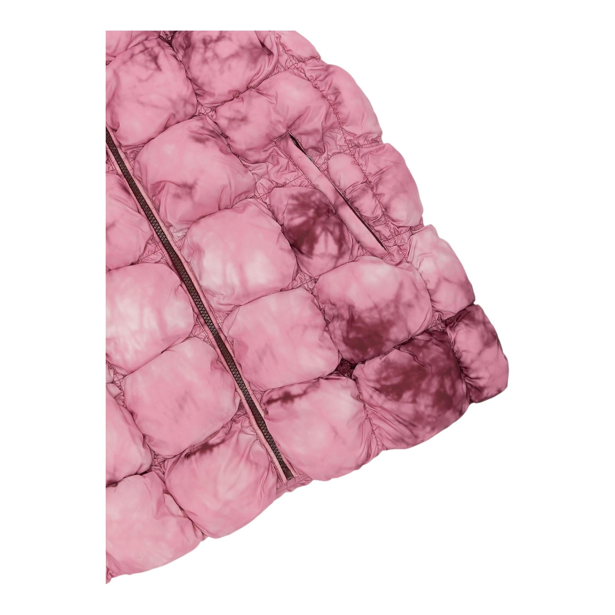 DIESEL giubbino tinta unita smanicato con zip Rosa per Bambina J01446 ROSA DIESEL