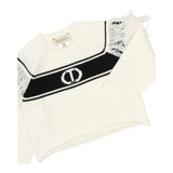 TWINSET maglia girocollo tinta unita con frange Bianco per Bambina 242GJ3163XXXXX BIANCO TWINSET