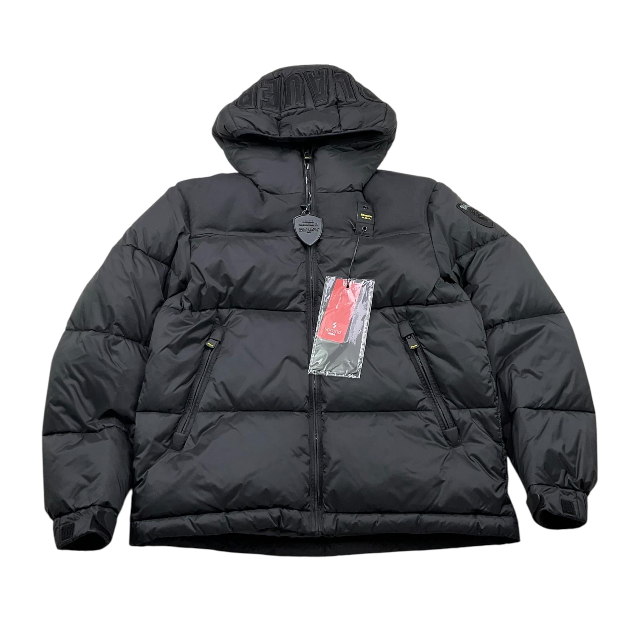 BLAUER giubbino tinta unita con cappuccio Nero per Bambino 24WBLKC02573 NERO BLAUER