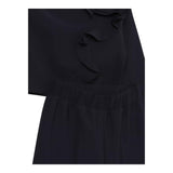 IL GUFO completo 2 pezzi camicia-pantalone tinta unita Blu per Bambina A24DP506N0057 BLU IL GUFO