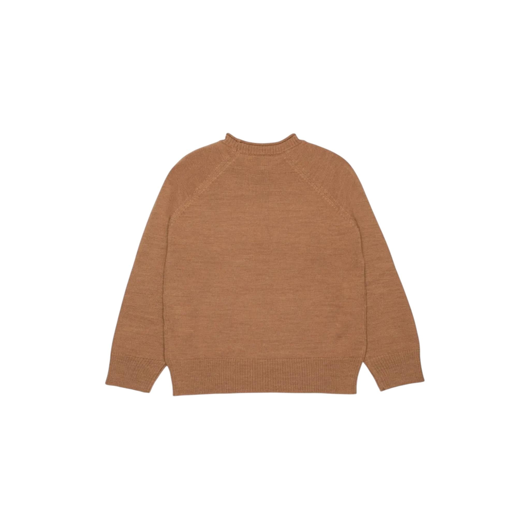 N°21 maglia tinta unita con logo Cammello per Bambino N21953 CAMMELLO N°21