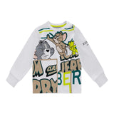 ICEBERG shirt girocollo tinta unita con stampa in contrasto Bianco per Neonato TSICE5321B BIANCO ICEBERG