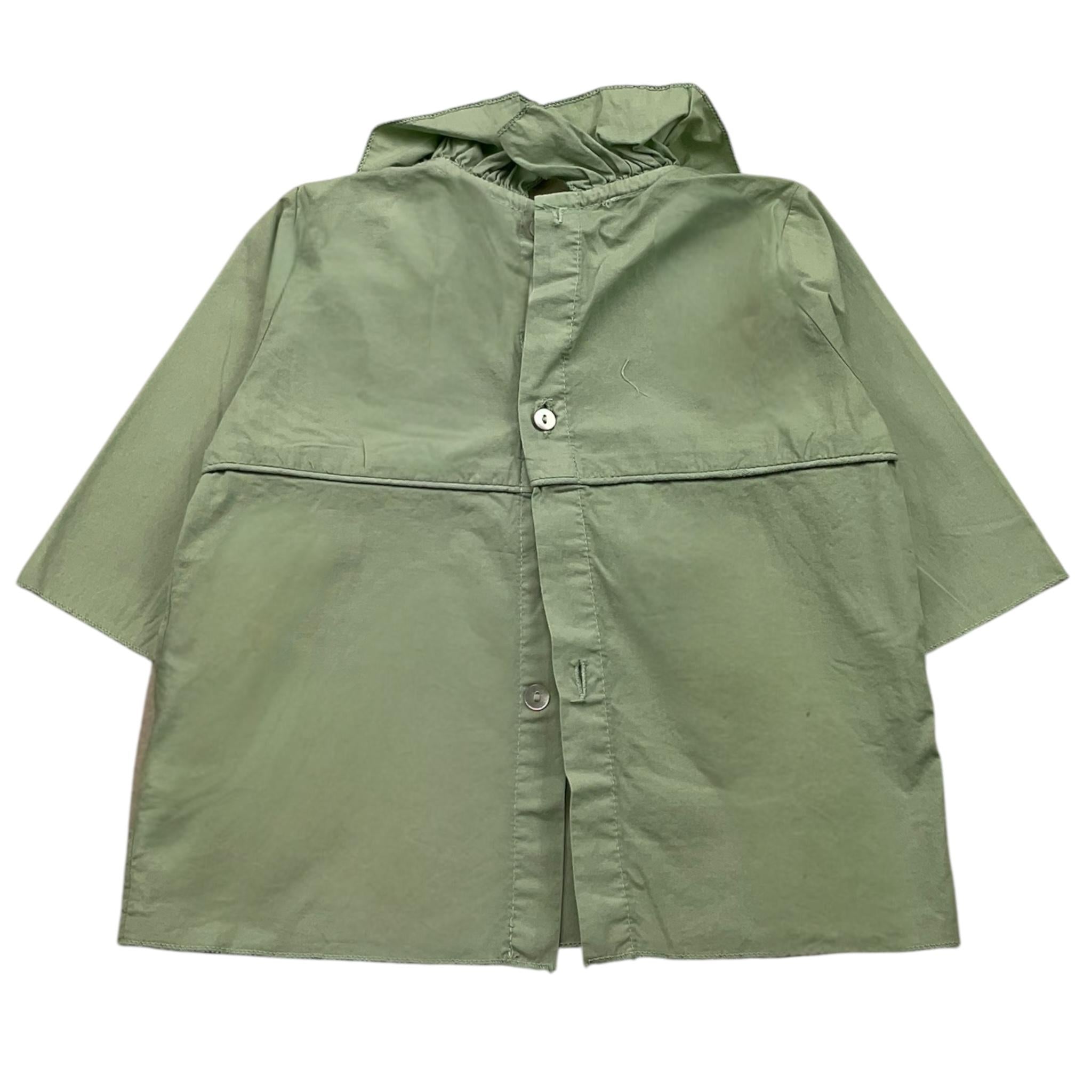ZERO AMPERE camicia manica lunga tinta unita con colletto Verde per Neonata RIO VERDE ZERO AMPERE