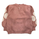 MAYORAL maglia girocollo tinta unita ricami fiori Rosa per Bambina 2321 ROSA MAYORAL