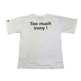 MOSCHINO t-shirt tinta unita girocollo con stampa Bianco per Bambino HVM05G BIANCO MOSCHINO