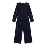 MAYORAL completo 2 pezzi shirt-pantalone tinta unita Blu per Bambina 4550J BLU MAYORAL