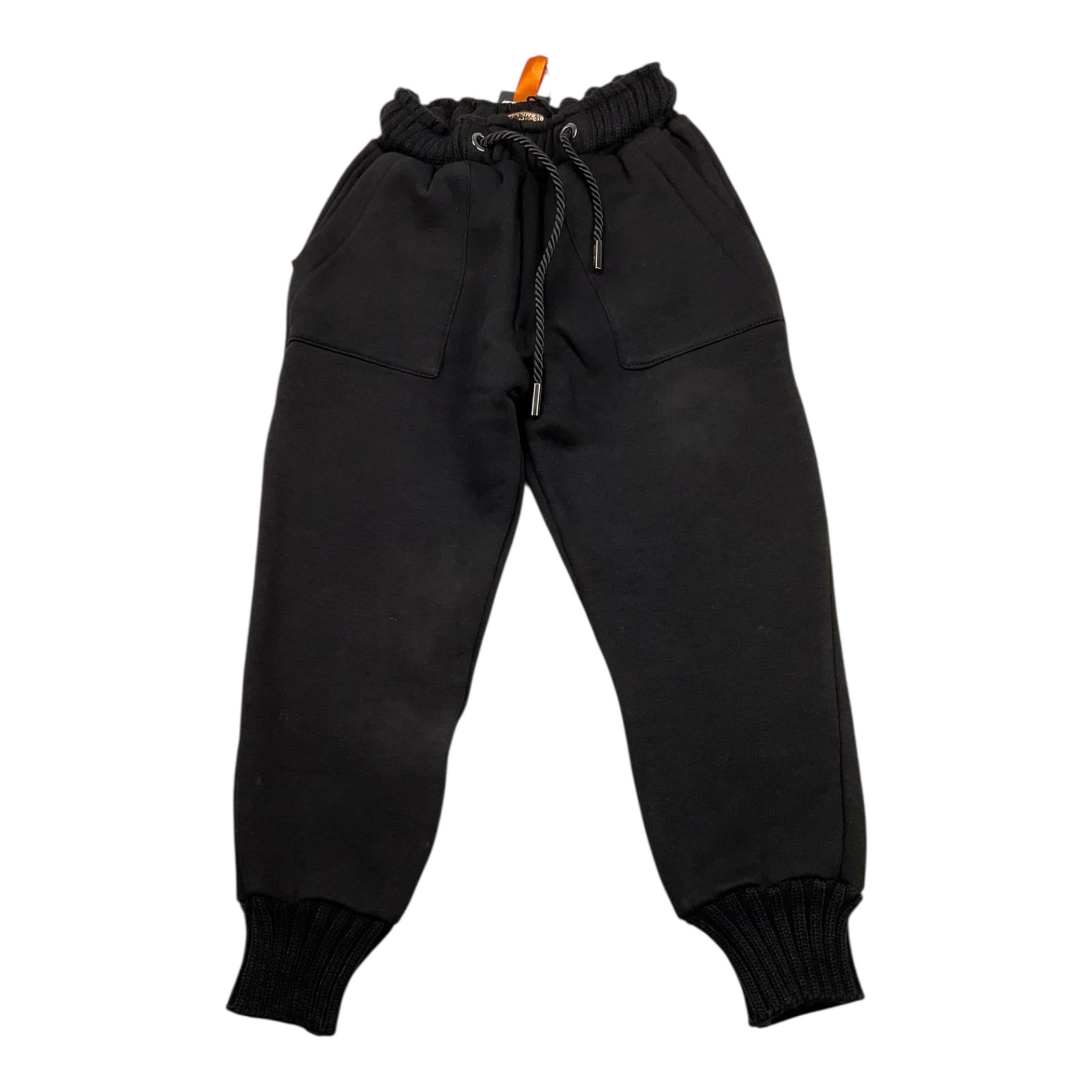 STAY STREET pantalone modello tuta tinta unita Nero per Bambino 14902 NERO STAY STREET
