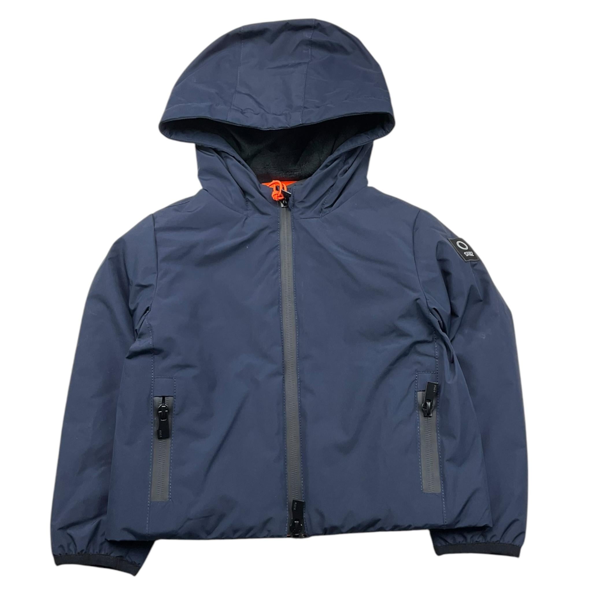 SUNS  giubbino tinta unita con cappuccio Blu per Bambino GBS5338UBJ BLU SUNS