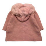 MAC ILUSIO'N cardigan tinta unita con cappuccio Rosa per Neonata 9498H ROSA MAC ILUSIO'N