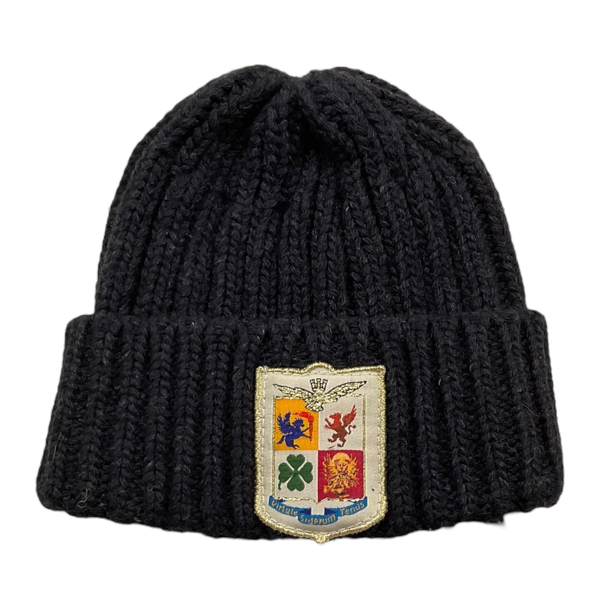 AERONAUTICA MILITARE cappello tinta unita con logo Blu per Neonato MA407 BLU AERONAUTICA MILITARE