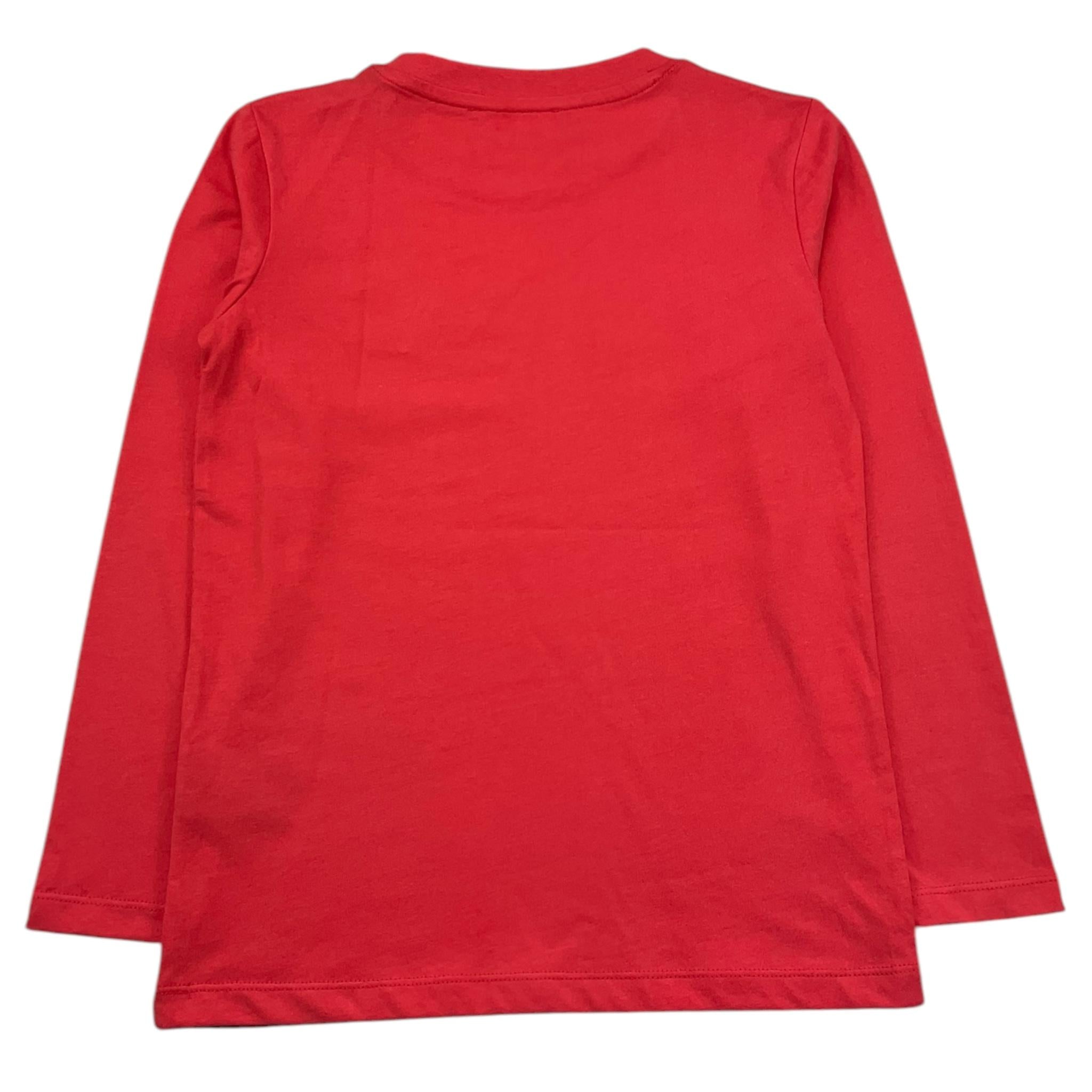 JOHN RICHMOND shirt girocollo tinta unita con stampa in contrasto Fragola per Bambino RGA25134TS FRAGOLA JOHN RICHMOND