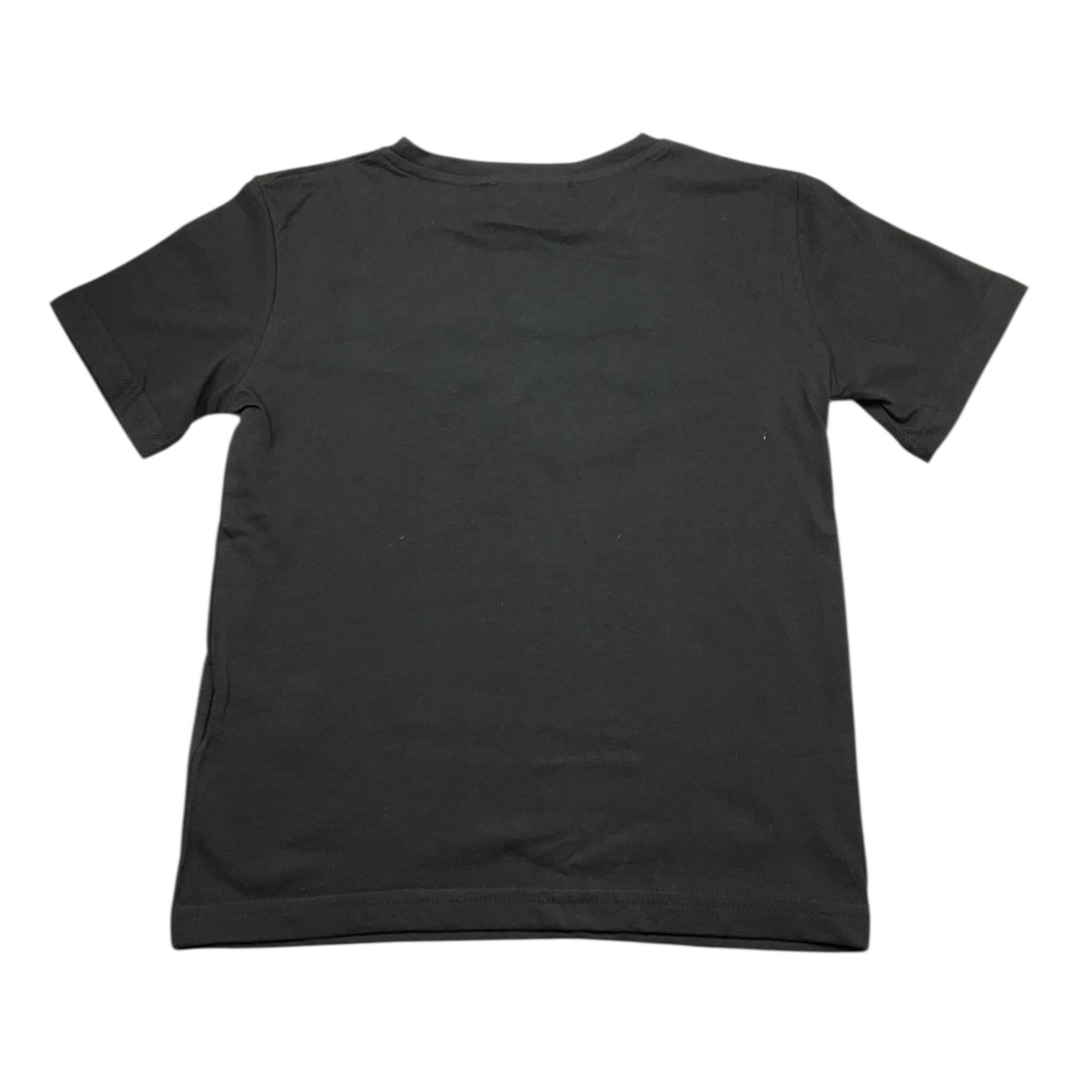 PAUL FRANK t-shirt tinta unita girocollo con stampa Nero per Bambino 13152 NERO PAUL FRANK