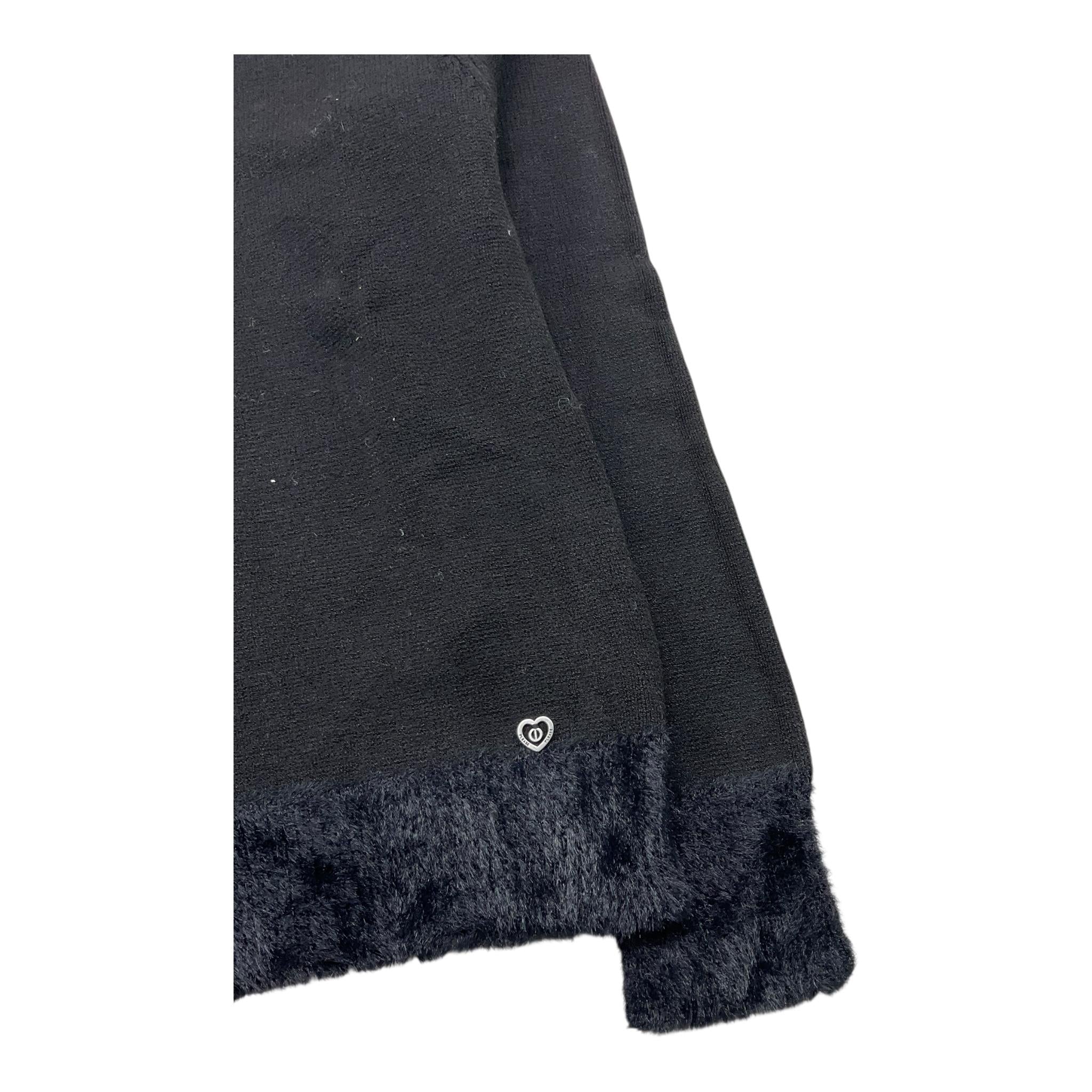 PLEASE maglia tinta unita girocollo Nero per Bambina NB46230G66 NERO PLEASE
