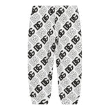 DOLCE & GABBANA pantalone modello tuta logato bicolore Bianco/nero per Bambino L4JPFN BIANCO/NERO DOLCE & GABBANA