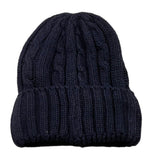 PAOLO PECORA cappello tinta unita con logo Blu per Bambino PP4164 BLU PAOLO PECORA