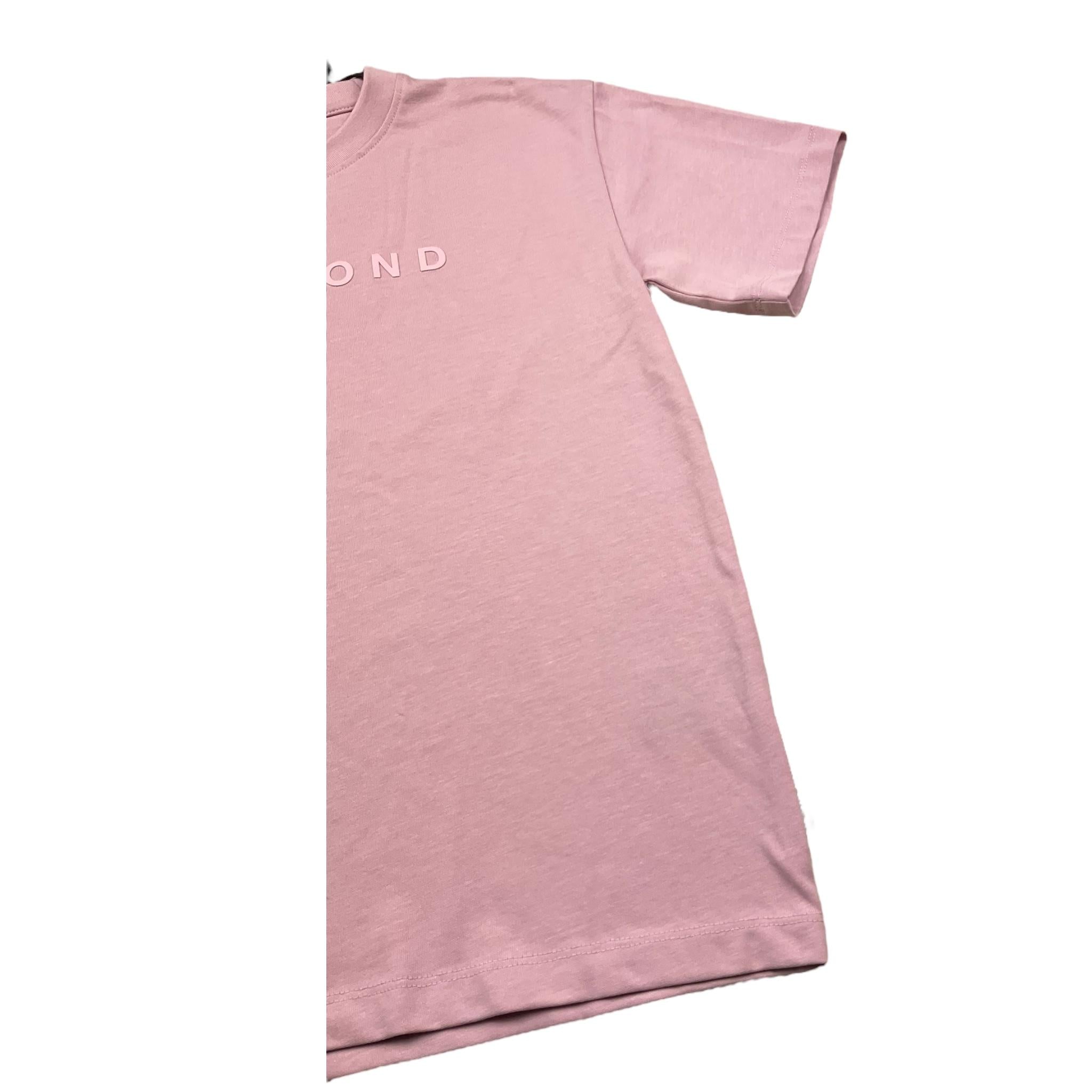 JOHN RICHMOND t-shirt girocollo tinta unita con stampa logo Lilla per Bambina RGA25008TS LILLA JOHN RICHMOND