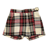 M+E' short stampa fantasia a quadri Rosso per Bambina UE1530J ROSSO M+E'