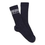 KENZO calzini tinta unita con stampa Blu per Neonato K60035 BLU KENZO