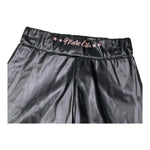 MARC ELLIS leggins in ecopelle tinta unita con elastico in vita  Nero per Bambina JMJPT00284X NERO MARC ELLIS