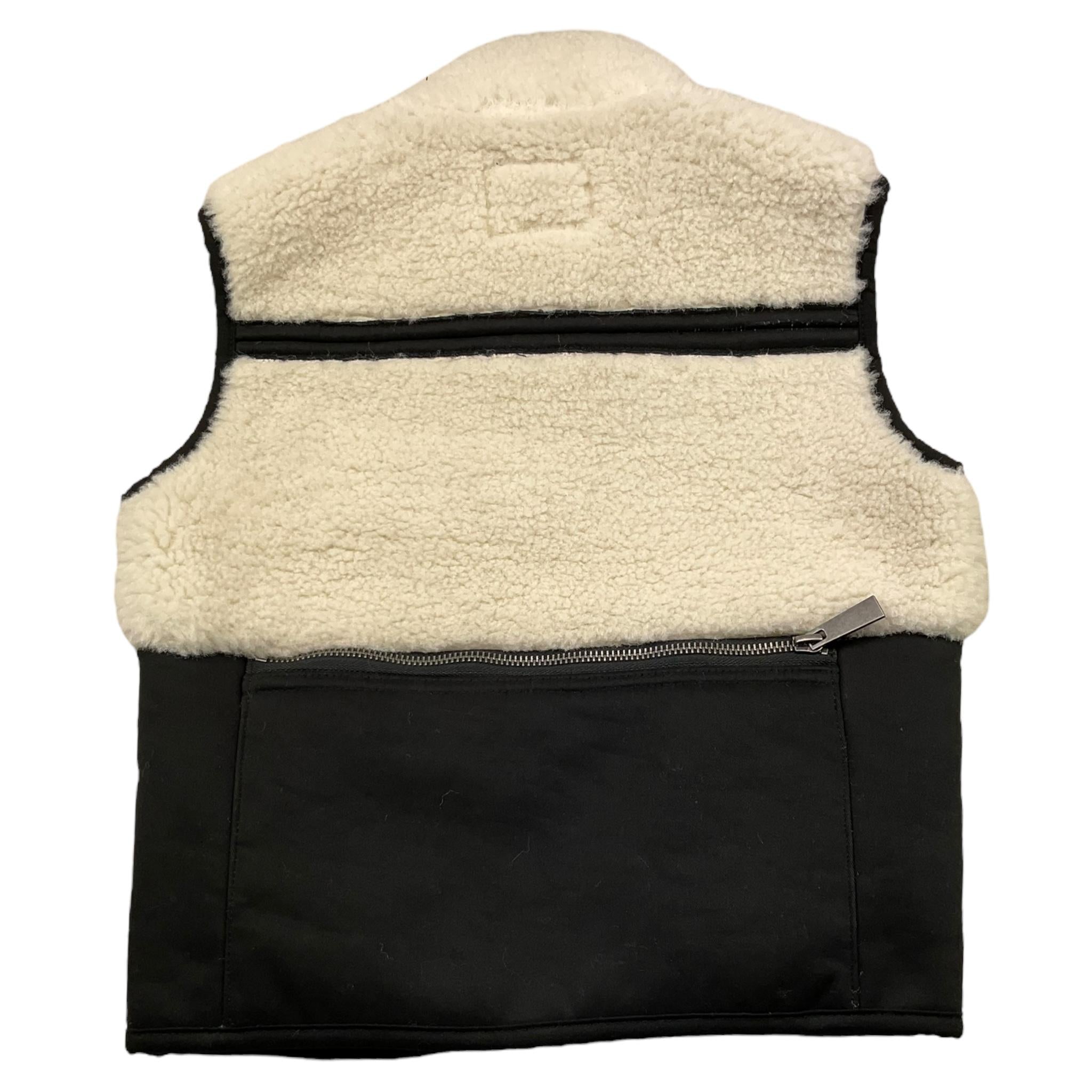 JOHN RICHMOND gilet montone bicolore Nero per Bambino RBA2513GT NERO JOHN RICHMOND