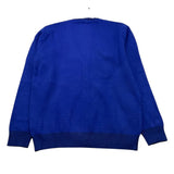 NEVER TOO cardigan tinta unita scollo a v Blu per Bambino NT2071R BLU NEVER TOO