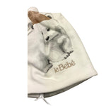 LE BEBE' cappello tinta unita cn stampe orsi Bianco per Neonato LBB5113 BIANCO LE BEBE'