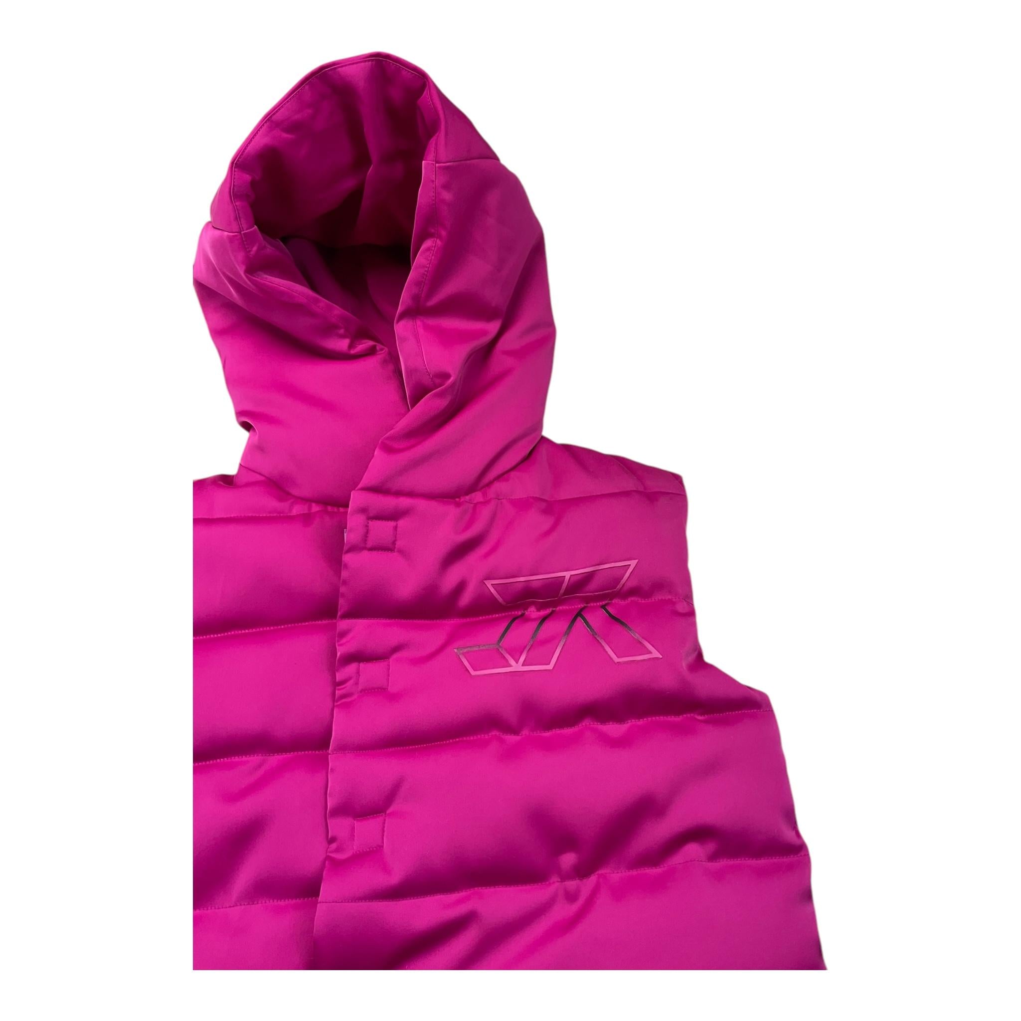 JOHN RICHMOND smanicato tinta unita con cappuccio Fuxia per Bambina RGA25221 FUXIA JOHN RICHMOND