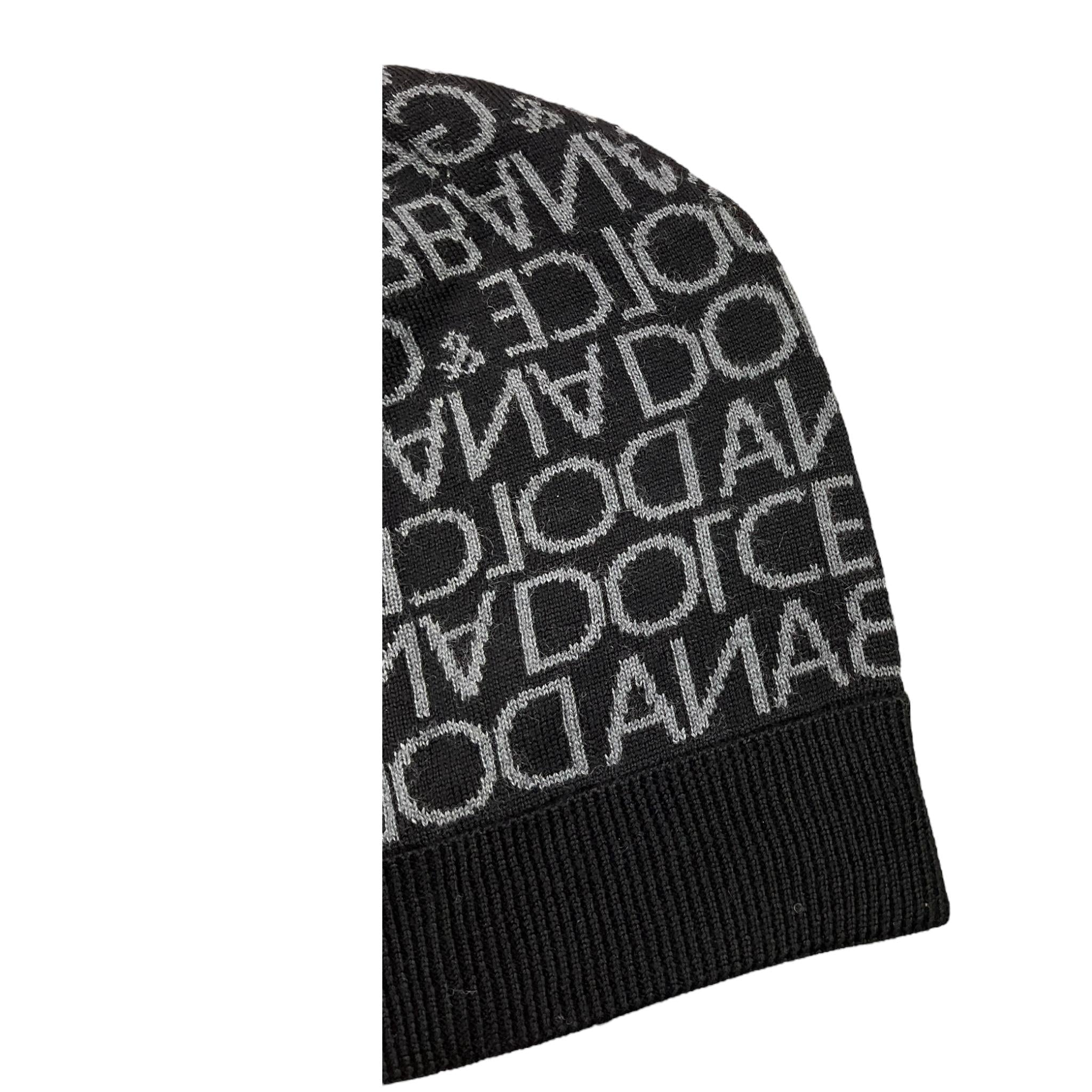 DOLCE & GABBANA cappello tinta unita con loog Nero per Bambino LBKHA4 NERO DOLCE & GABBANA