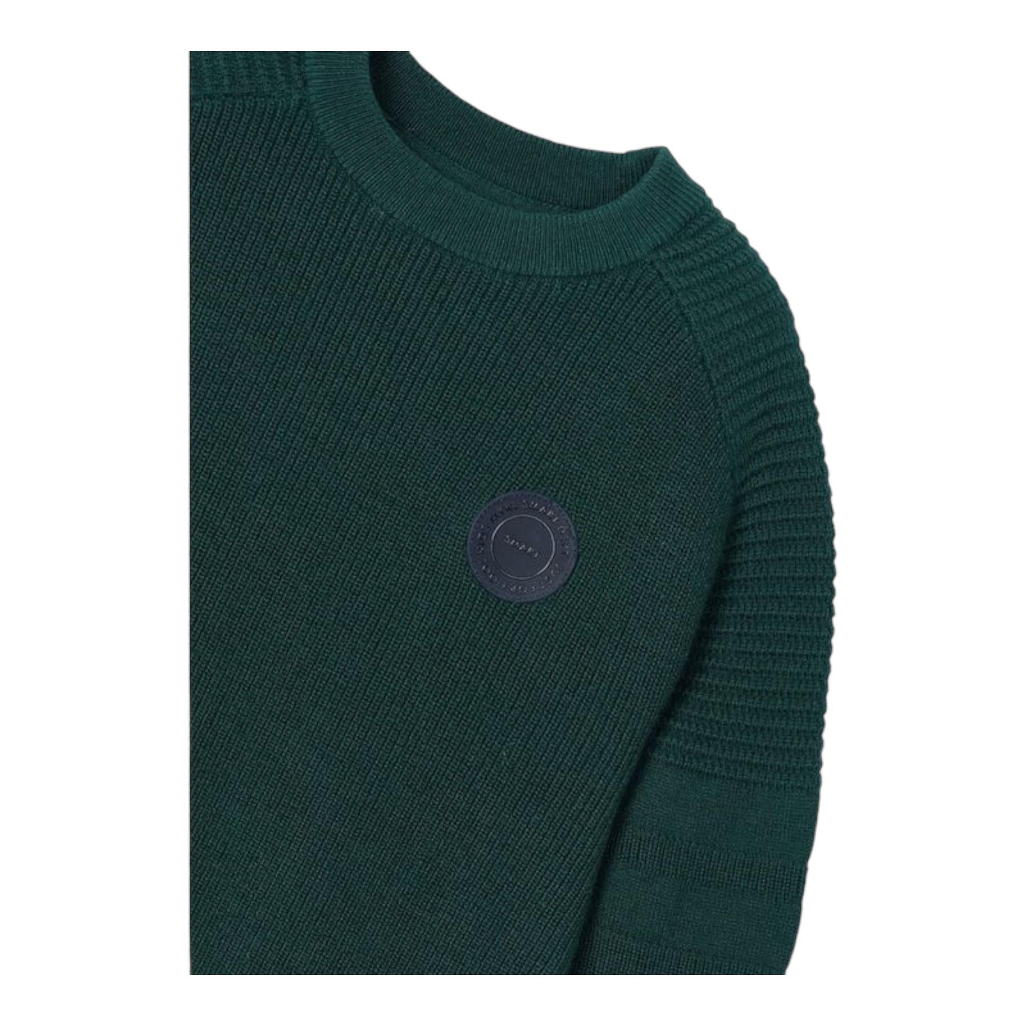 MAYORAL maglia girocollo tinta unita Verde per Bambino 4337XX VERDE MAYORAL
