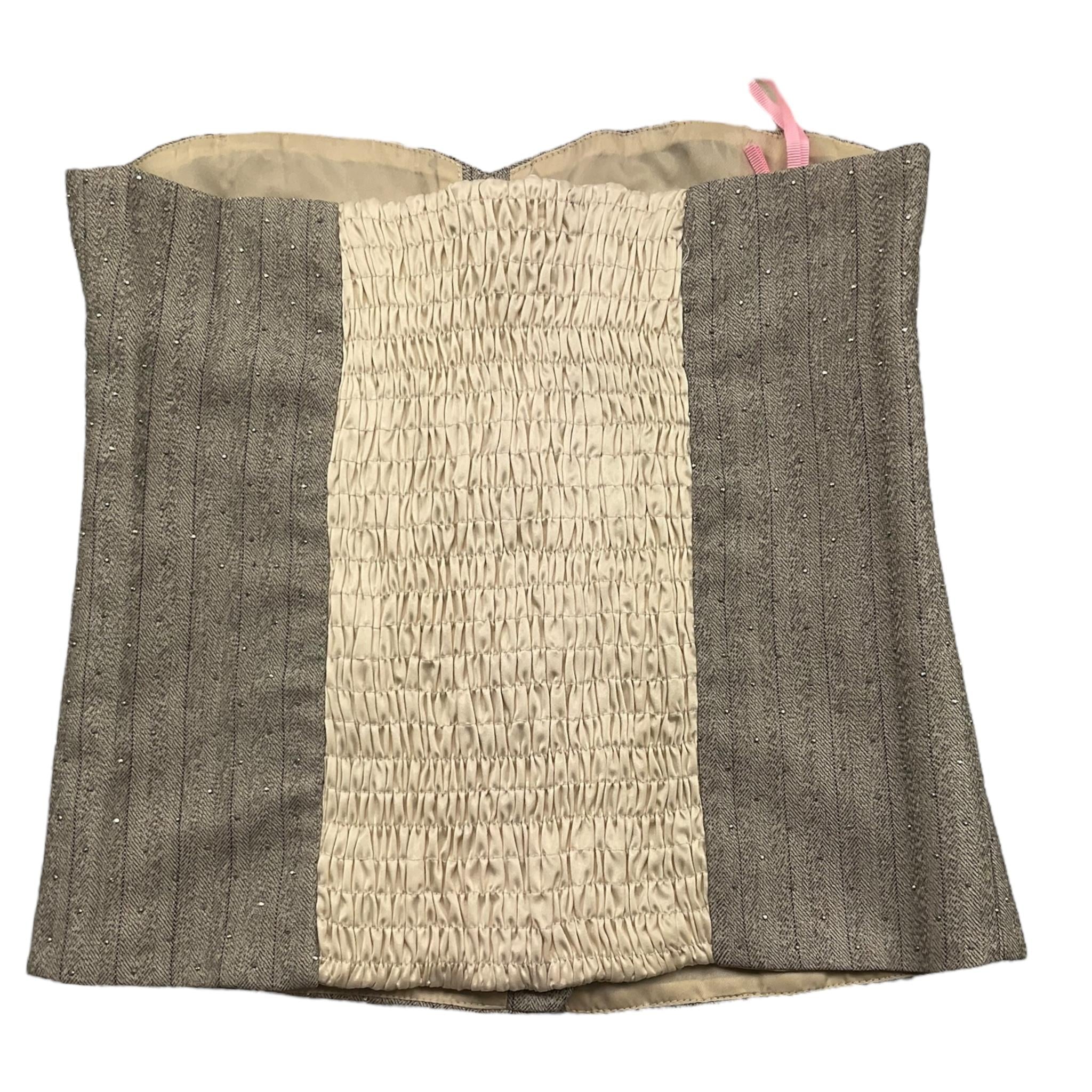 VICOLO top tinta unita con brillantini Grigio per Bambina 3141TOP00074J GRIGIO VICOLO