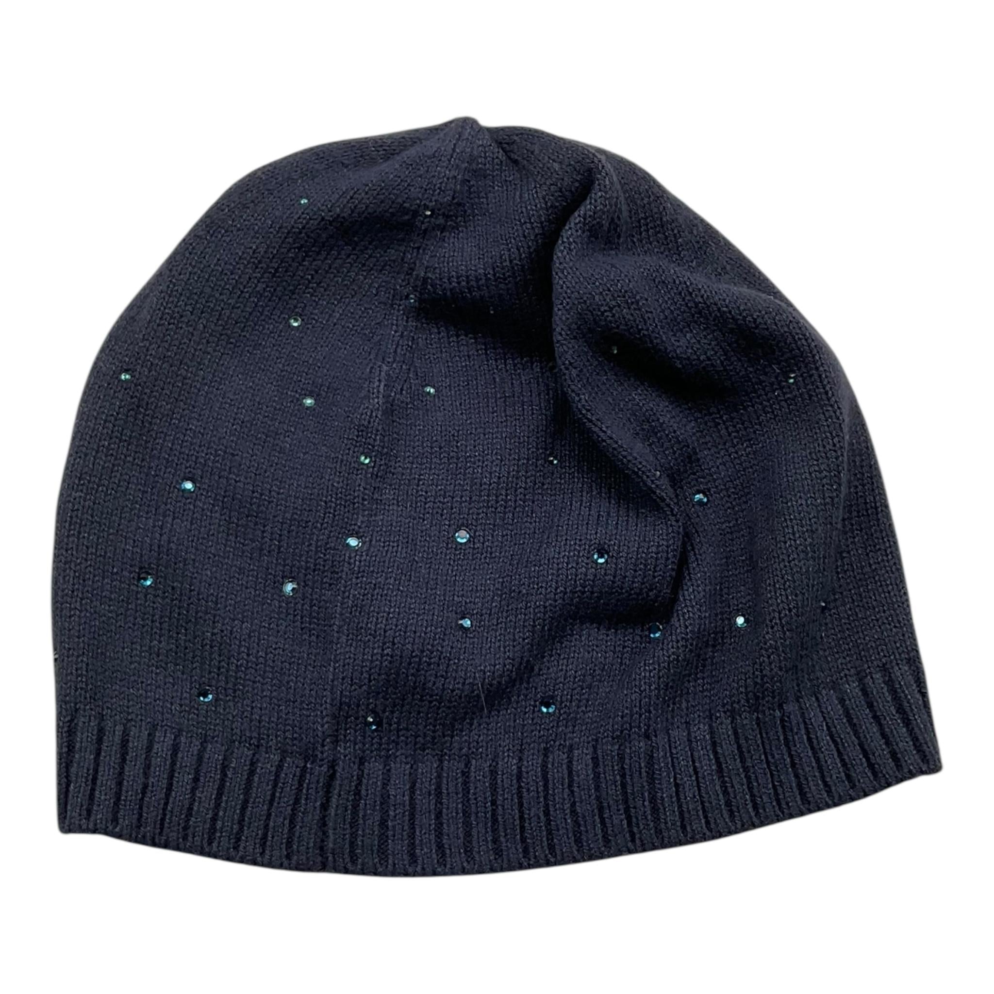 LIU JO cappello tinta unita con fiocco Blu per Bambina G61237 BLU LIU JO