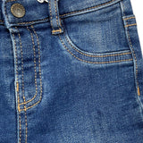MAYORAL jeans tinta unita con girovita regolabile Blu per Neonato 593 BLU MAYORAL
