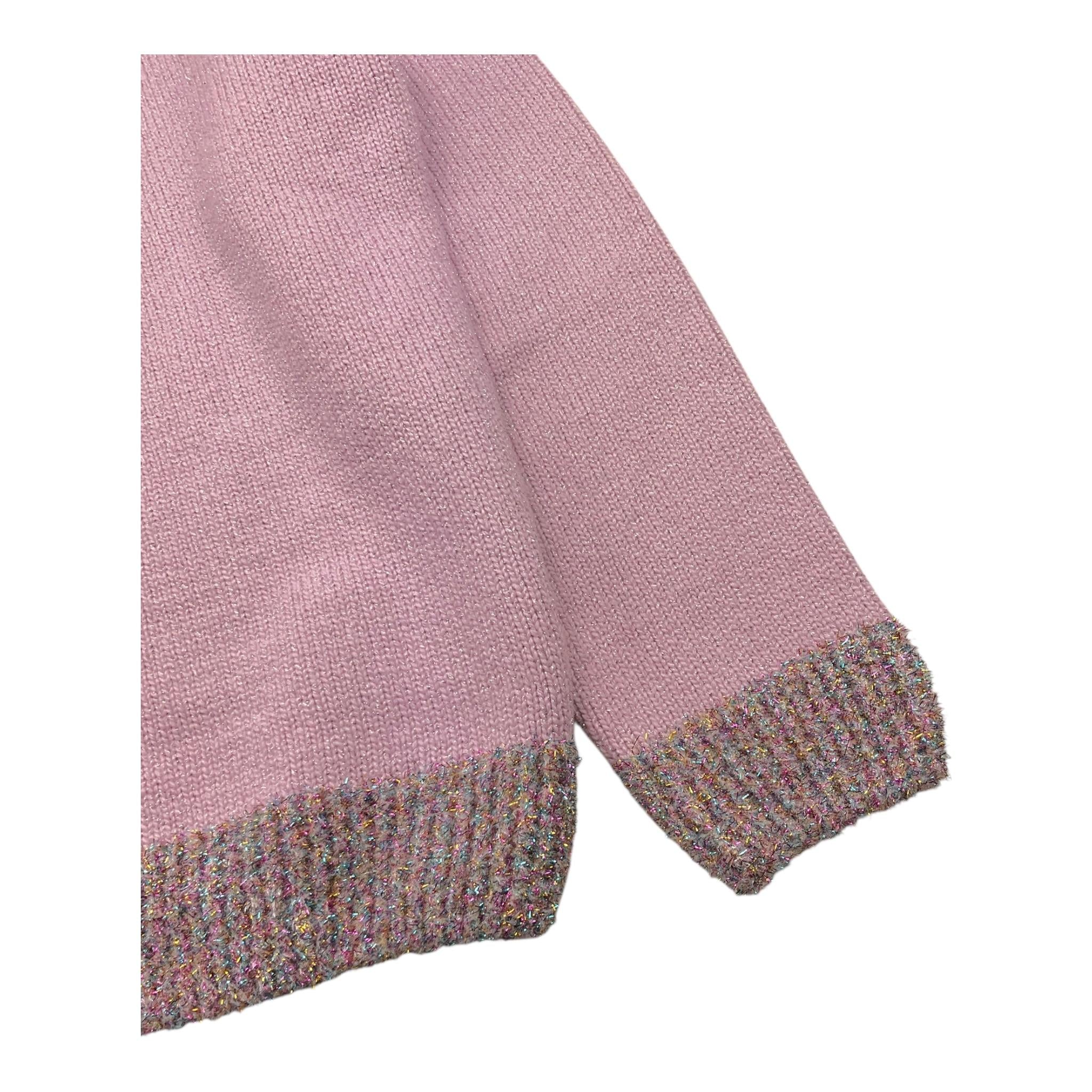 GENNY PRINCESS cardigan tinta unita Rosa per Bambina YFMA005 ROSA GENNY PRINCESS
