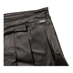 LIU JO short in ecopelle tinta unita  Nero per Bambina GF4057XXX NERO LIU JO
